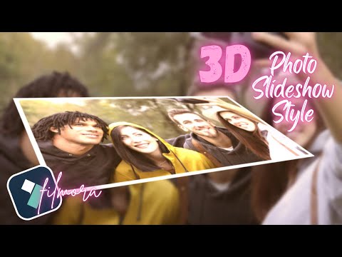 3D Photo Slideshow Style in Filmora 14 | Easy Step-by-Step Tutorial for Beginners