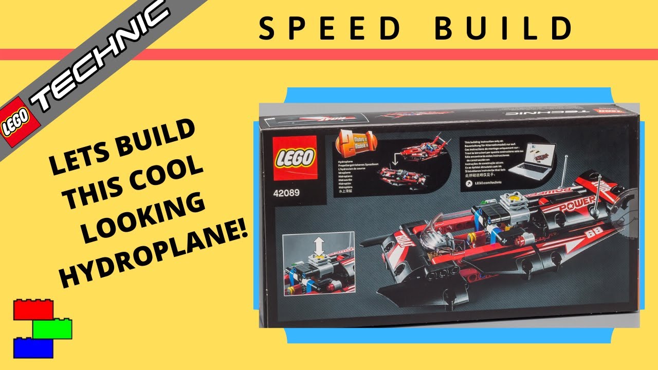 lego 42089 hydroplane