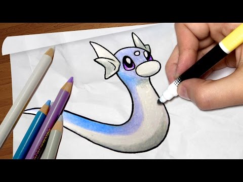 Desenhos de Pokemon Menokurage - Como desenhar Pokemon Menokurage