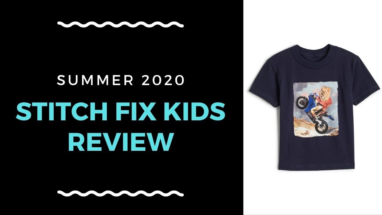 Stitch Fix Kids Unboxing & Try On Summer 2020 | Marcie in Mommyland