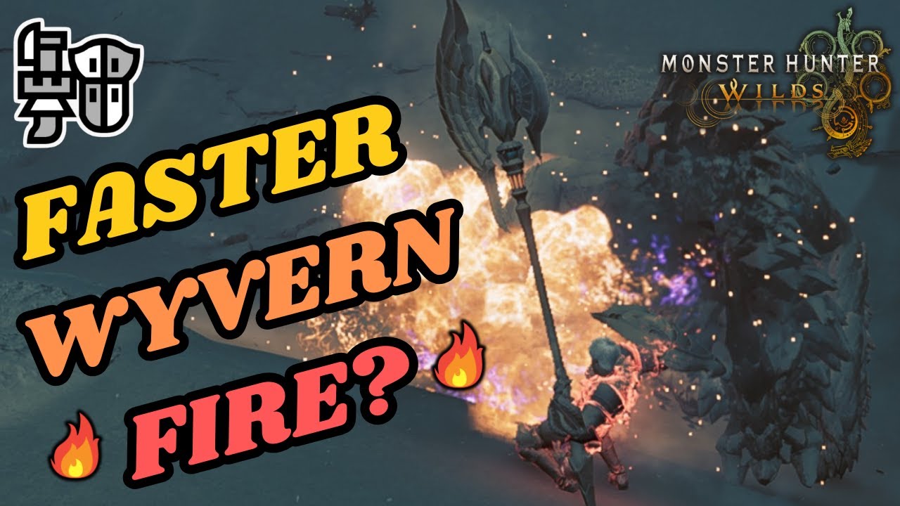 Быстрее огонь виверны?! | Секреты копья | Monster Hunter Wilds