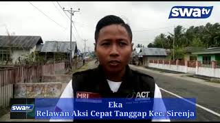 Detik detik Warga Sirenja Berlarian Akibat Gempa