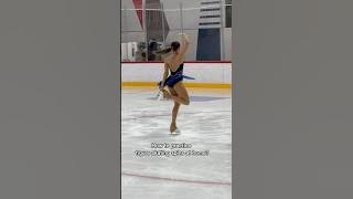 How to practice figure skating spins at home? #askolskayaanastasia #figureskating #figureskater