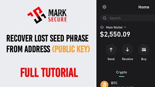 RECOVER LOST SEED PHRASE FROM ADDRESS. FULL TUTORIAL 2024
