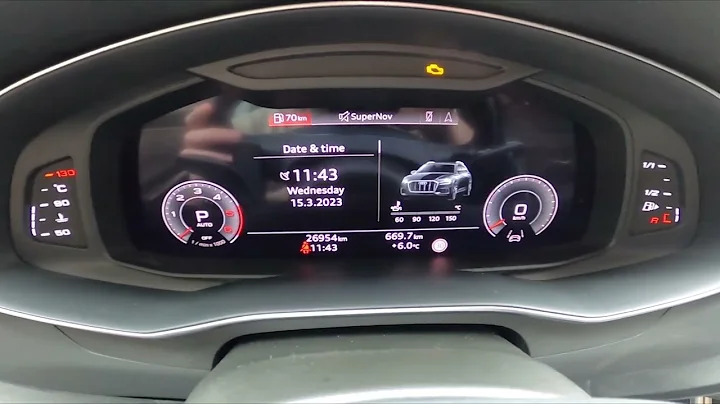 How to Reset Short Term Memory Value in Audi A6 C8 ( 2018 - now )