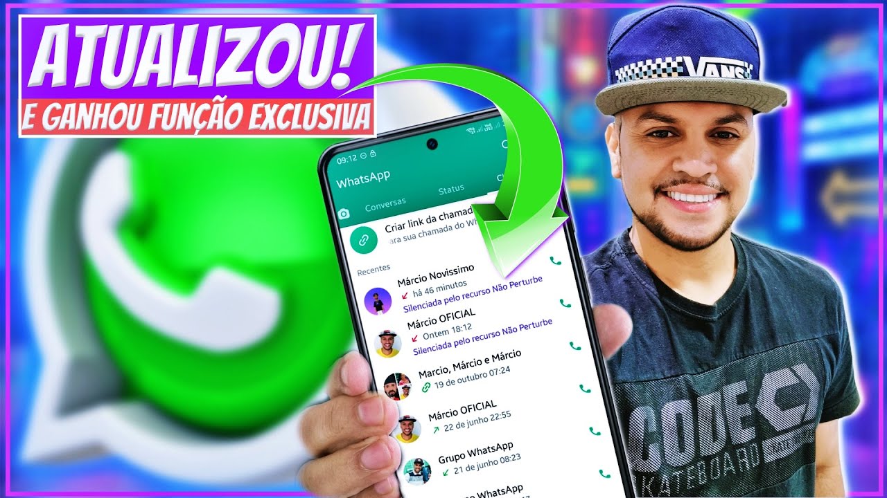 WhatsApp Atualizou e GANHOU FUNÇÃO EXCLUSIVA - Silenciar no Modo Não ...