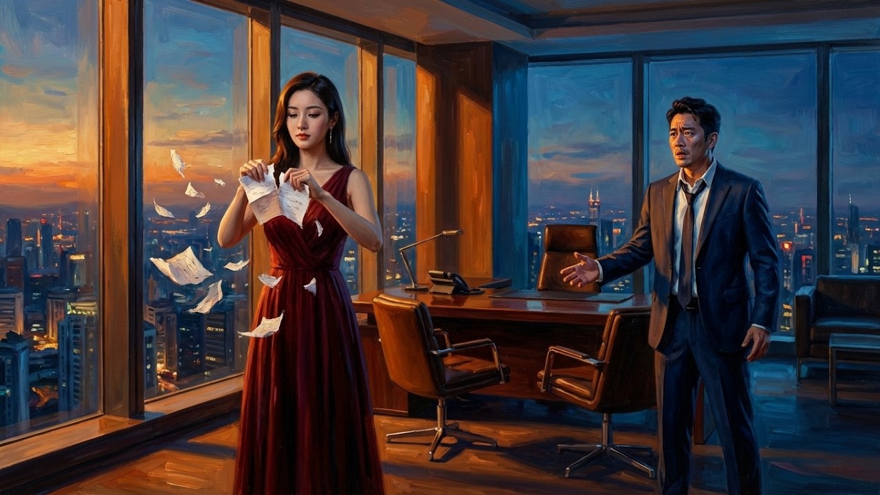 Después de renacer, él me llamó delirante—pero cuando rompí mi carta de amor, se quedó..| Ficción AI