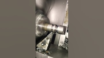 Cutter pin vnmg tool | cutting on cnc machine | #cnc #cncmachine #shorts