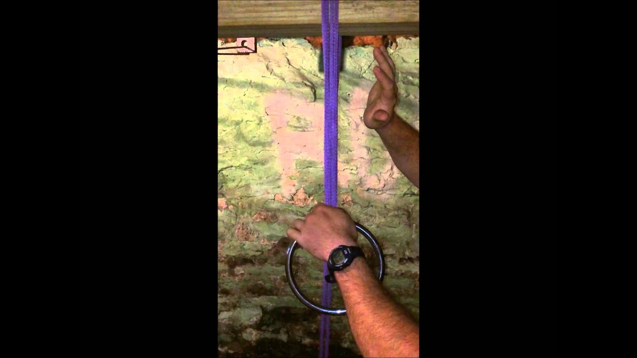 Rigging A Suspension Point by Bastard Ropes YouTube