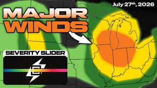 MAJOR WIND BAG INBOUND, a few tornadoes possible...