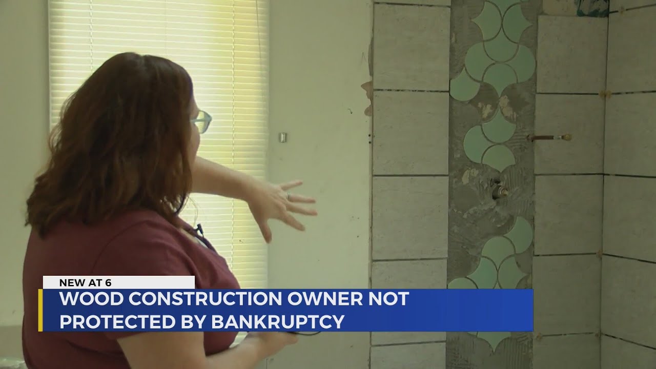 Judge: No bankruptcy shield for Wood Construction owner