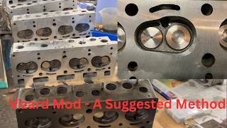 Vizard Modification - 1600 / 1725 Rootes Aluminium Head Combustion chamber. A Suggested Method