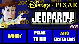Disney Pixar Jeopardy  26 Clue Game  Test Your Knowledge