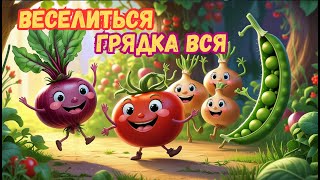 Пісня про овочі | Танцювальна руханка для дітей українською