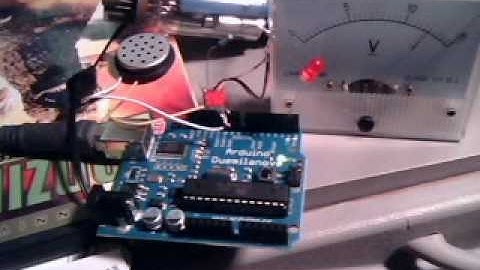 Arduino Analog Gauge Test