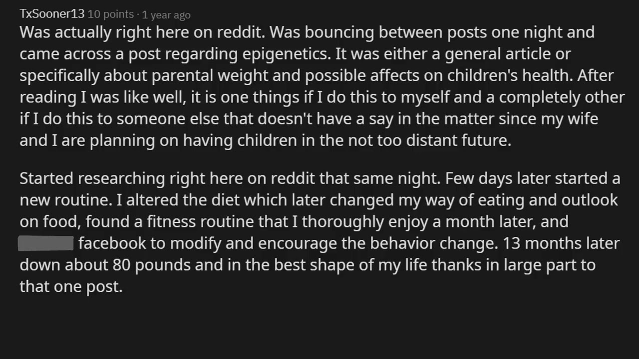 Former Obese People Share How They Got Motivated #3