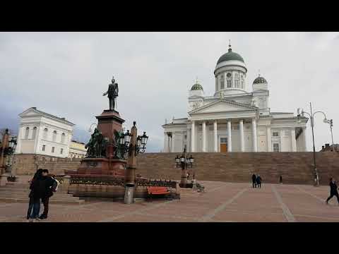 Хельсинки. Сенатская площадь. Кафедральный собор.