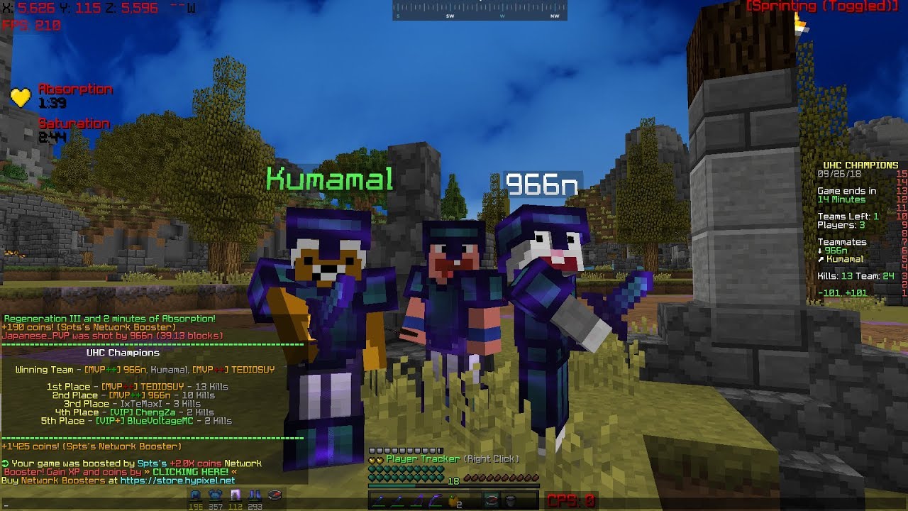 [Hypixel] UHC Highlights #29 - @w@