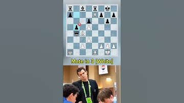 Puzzle No-749 #chess #chesstricks #checkmatepuzzles #chesspuzzle @themagnuscarlsen