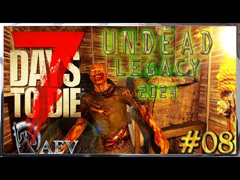 Видео: 7 Days To Die MOD Undead Legacy 😈 День 8 ВОЛНА!