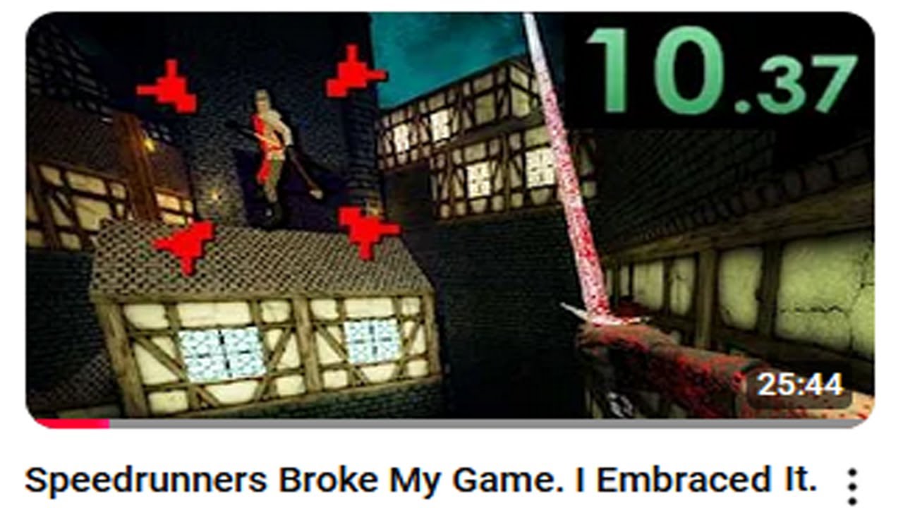 When The Developer Knows His Game Is Broken - YouTube