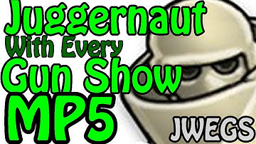 MW3: Juggernaut with Every Gun Show "MP5" (Modern Warfare 3 Gameplay/Commentary)