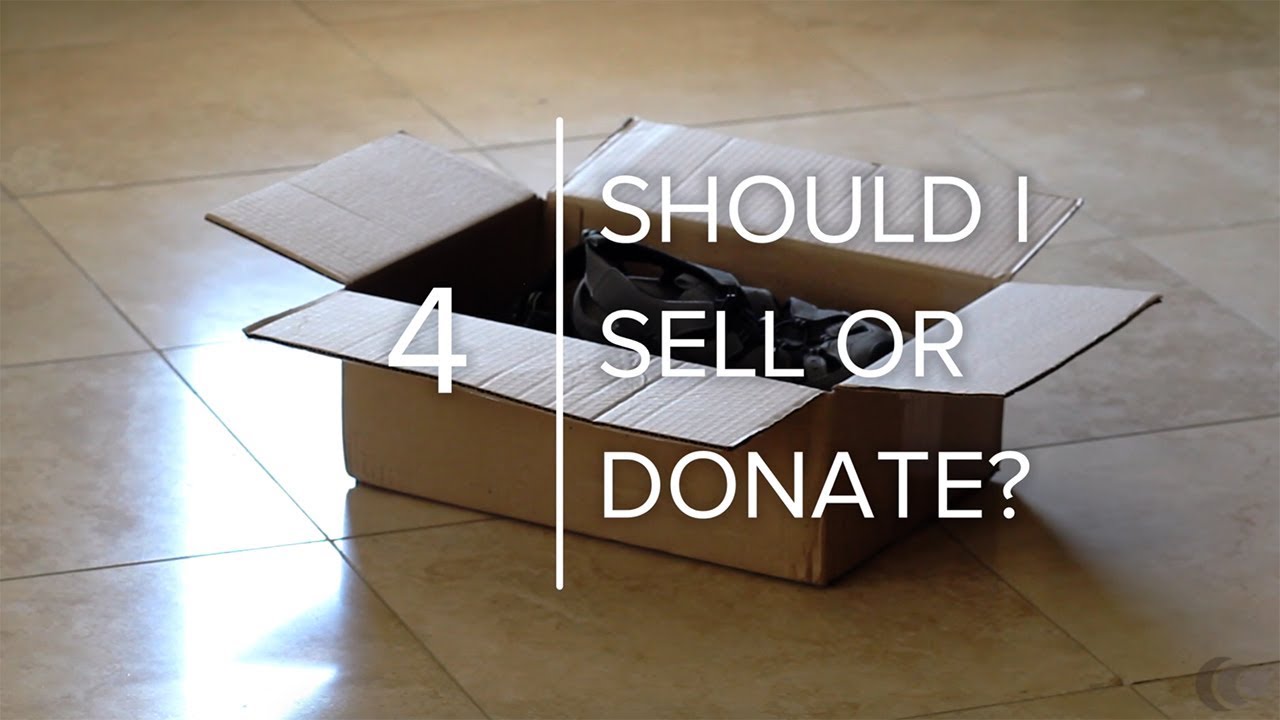 Should You Sell or Donate Your Excess Stuff? YouTube