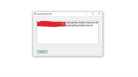 How to copy multiple filenames from folder to Listbox - VB.net