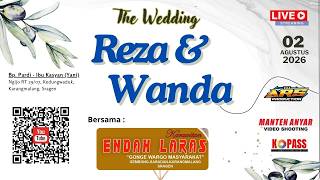 LIVE KARAWITAN ENDAH LARAS || WEDDING REZA & WANDA || ARS AUDIO JILID 6 || MANTEN ANYAR SHOOTING 1