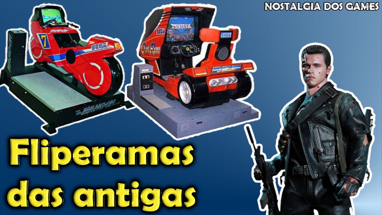 Fliperamas super loucos dos anos 80 - Arcades das antigas!