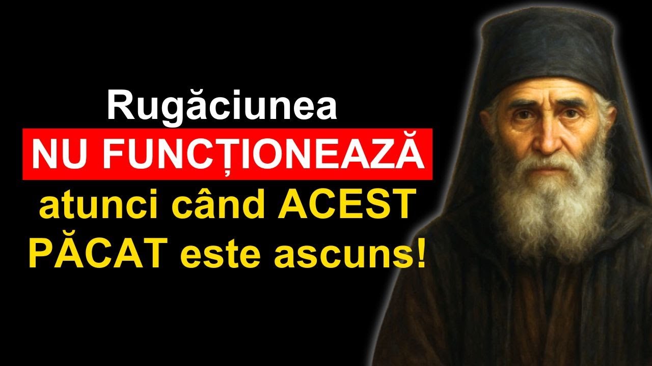 Te rogi, dar ceva te BLOCHEAZĂ? Sfântul Paisie îți dezvăluie ce să faci ÎNAINTE!