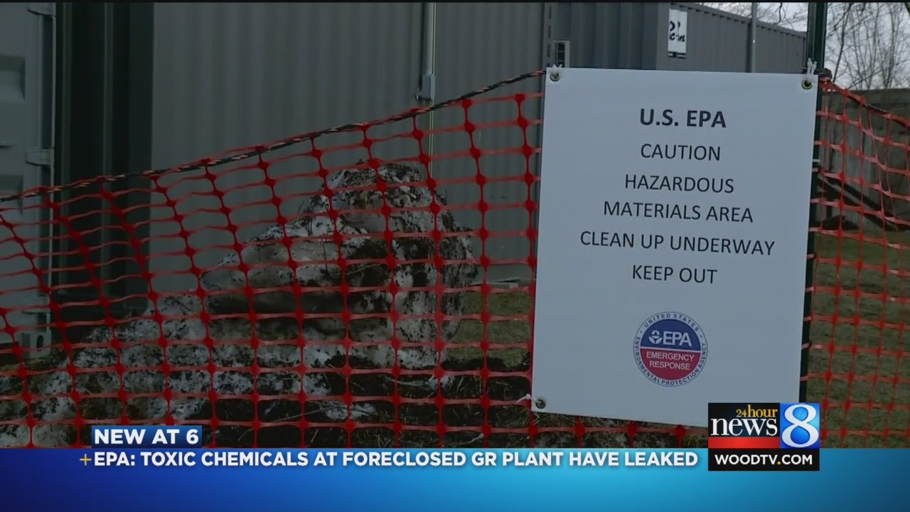 EPA: Toxic chemical leak at foreclosed plant
