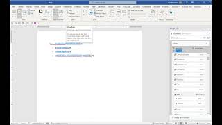 Knackly Training: Indenting Variables in Microsoft Word