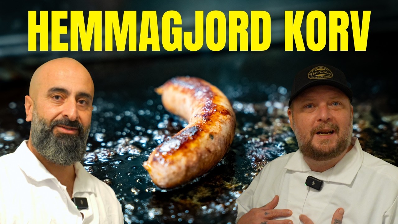 Korv med PULBIVER - Vi gör vår egen på Sveriges bästa korvfabrik