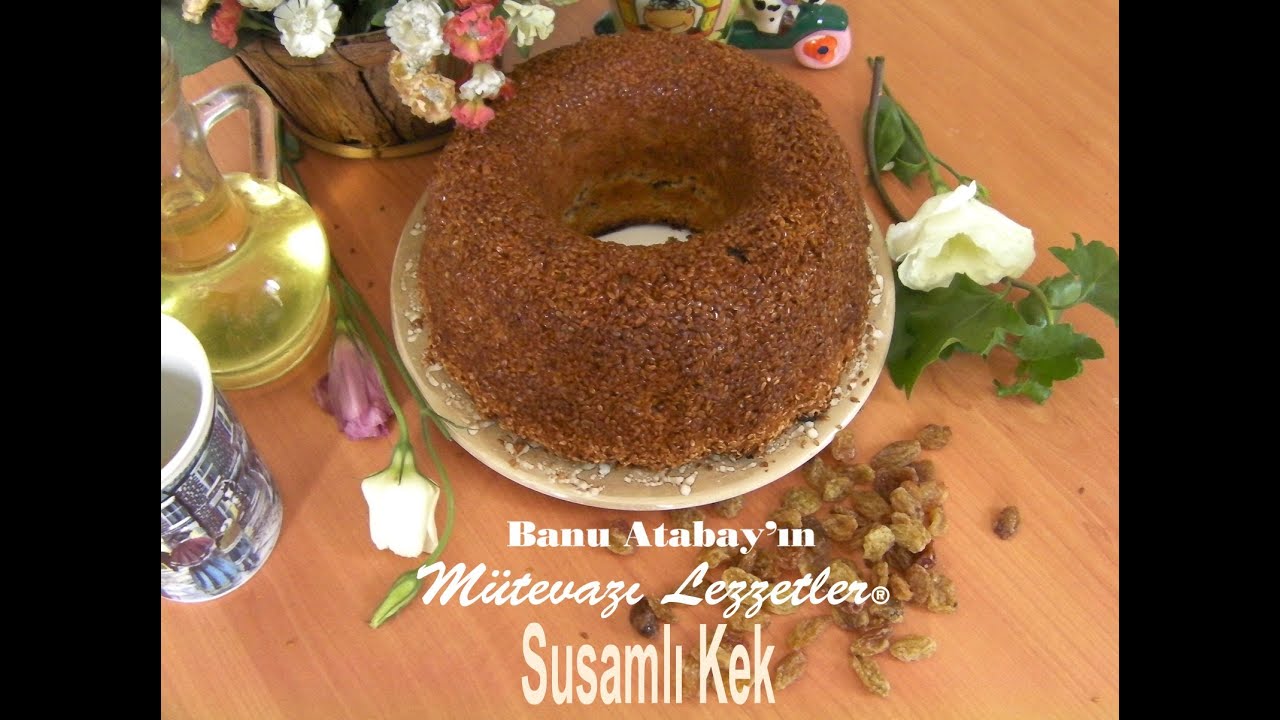 Susamlı Kek (Kek Tarifleri) YouTube
