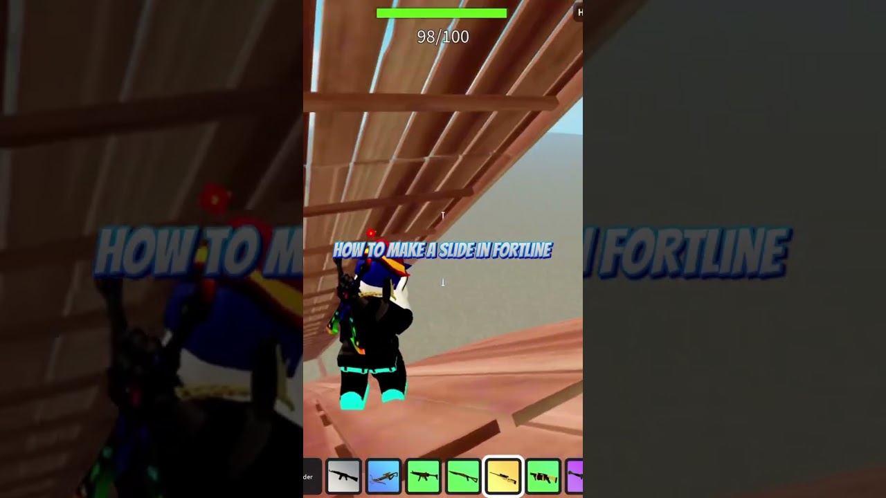 How to make a slide in fortline 