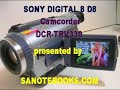 SONY DIGITAL 8 CAMCORDER DCR-TRV330