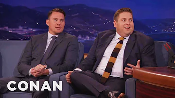 Channing Tatum Loves To Torture Jonah Hill | CONAN on TBS