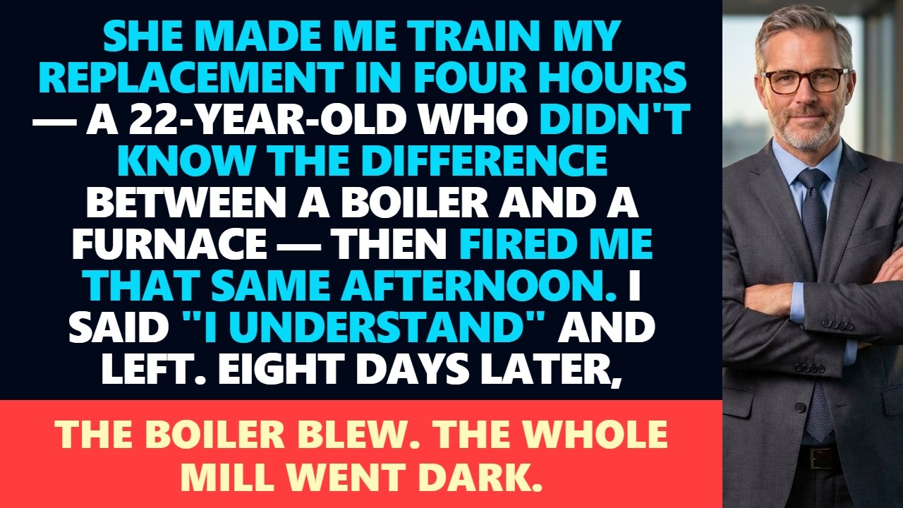 My Boss Made Me Train My Replacement in 4 Hours — Then Fired Me After 26 Years