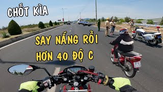 Vượt 500km từ Phú Yên về SG dưới cái nắng hơn 40 độ - Ăn Kem Dừa Bàu Trắng