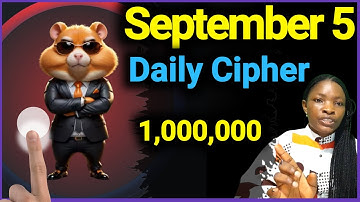5 September Hamster Kombat Daily Cipher Code  Today
