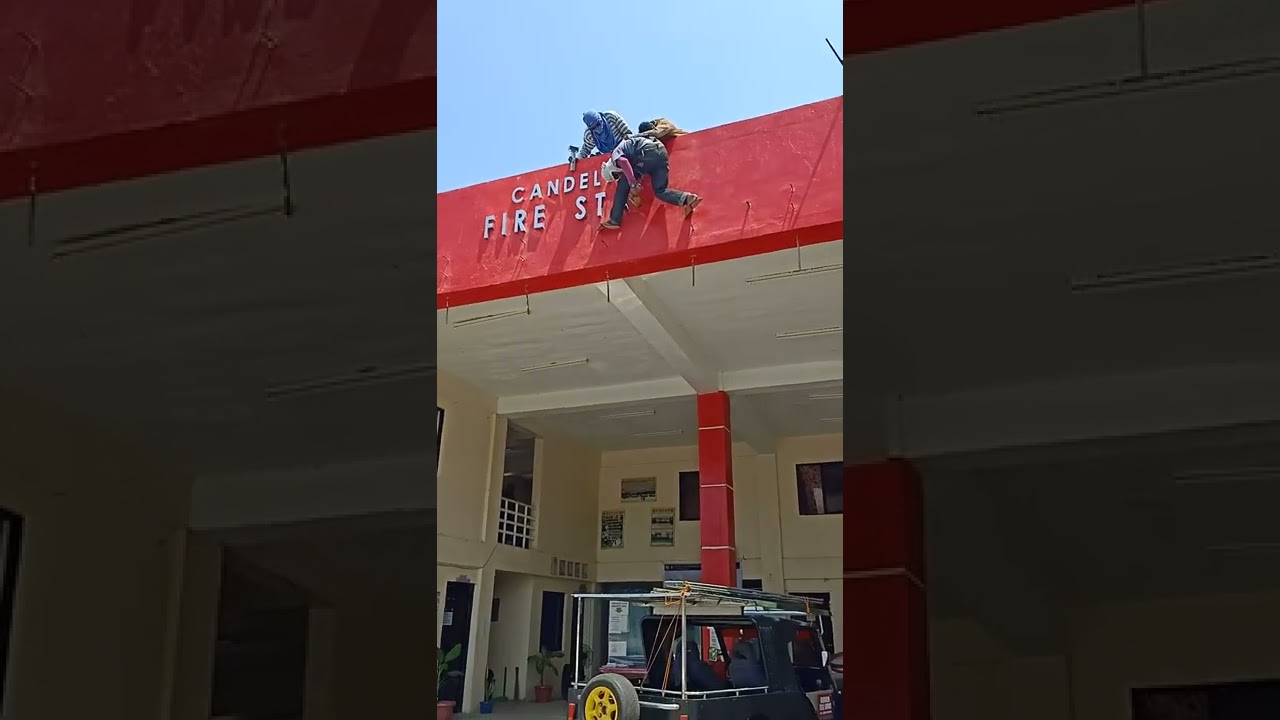 installation of stainless letters