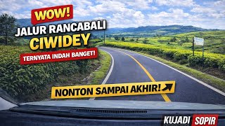 The Most Beautiful Route in Bandung! A Relaxing Drive through the Rancabali Tea Plantation in Ciw...