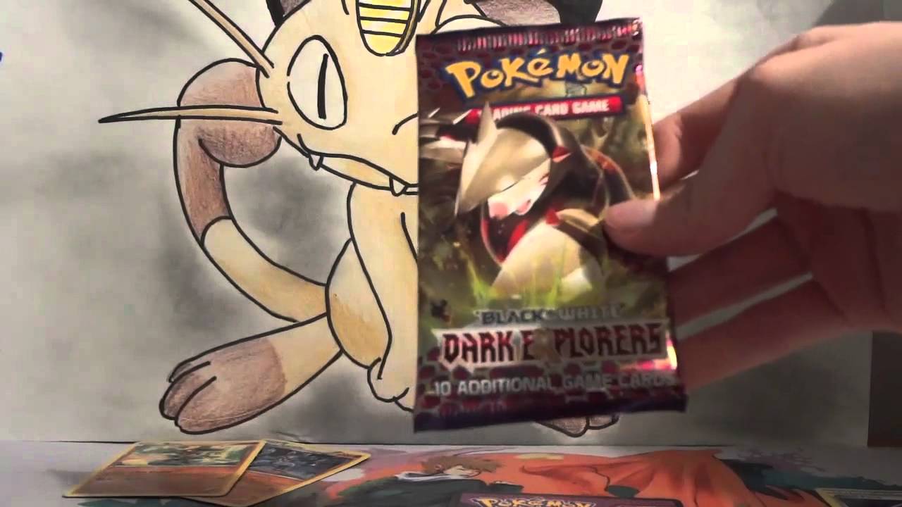 Pokemon Opening - Persian Lucario Dark Explorers Blisters