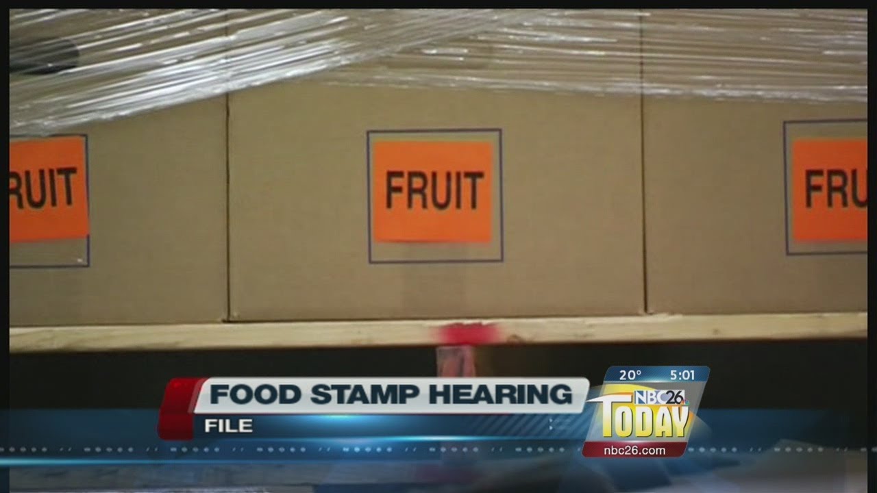Food Stamp Hearing YouTube