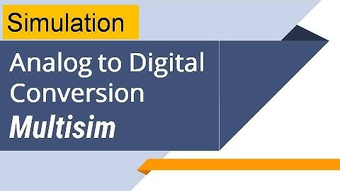 ADC implementation using Multisim