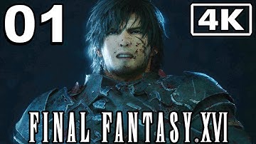 FINAL FANTASY XVI - Walkthrough Part 01 [PROLOGUE] PS5 4K 60FPS
