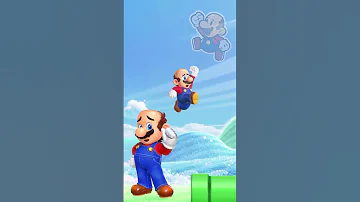 Mario is BALD?! #lumpdump #shorts