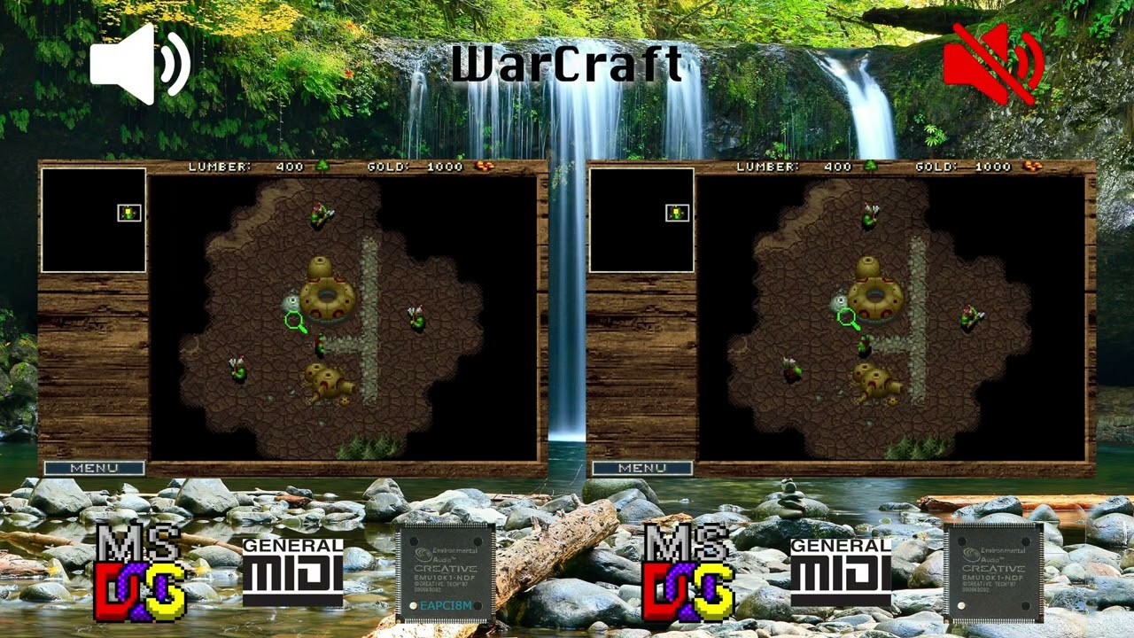 [OVM] WarCraft (EMU10K1, General MIDI [EAPCI8M.ECW] vs EMU10K1, General MIDI)