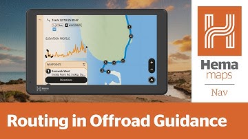 Hema Nav - How to Establish a Route in Offroad Guidance